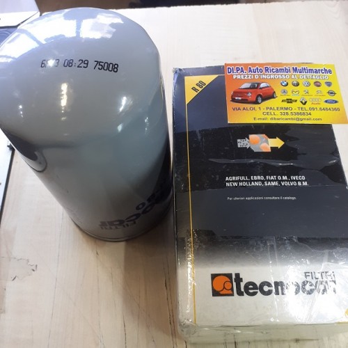 FILTRO OLIO AUTO CARRO FIAT 50NC 616 650 OM TECNOCAR R80
